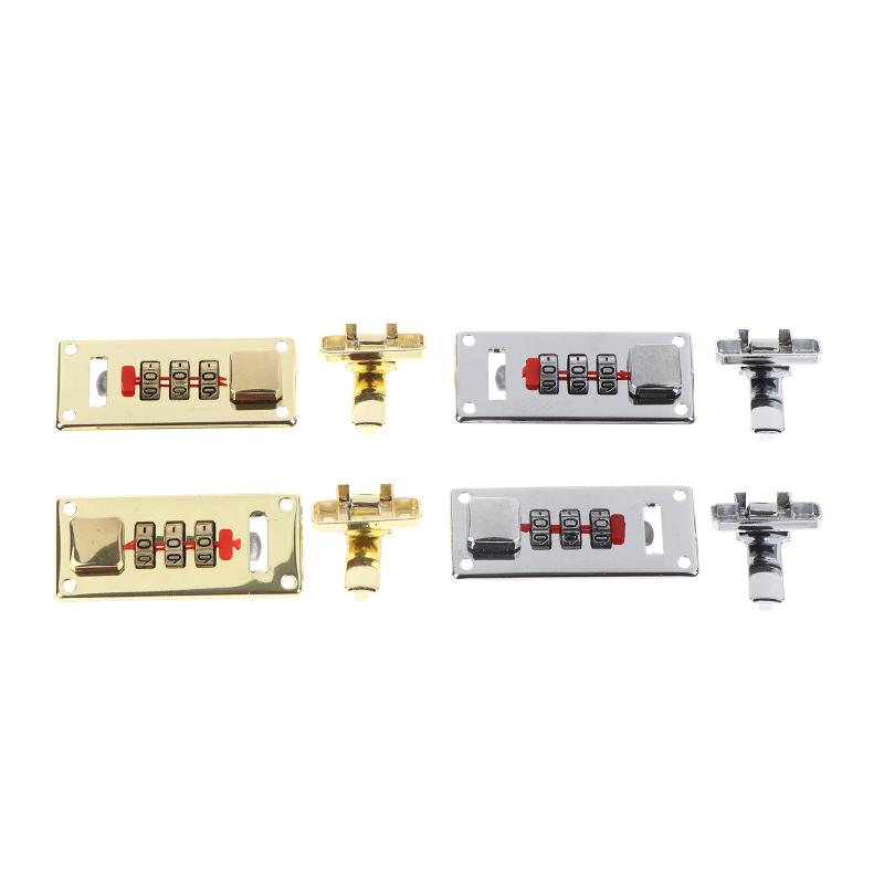 Home Security Box - 3자리 조합 자물쇠 65x29mm 열쇠 없는