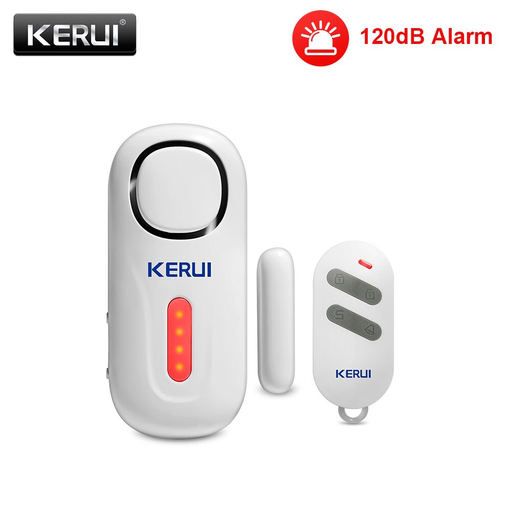 Sim Gsm Alarm - KERUI 120DB 무선 도어/창 항목 보안