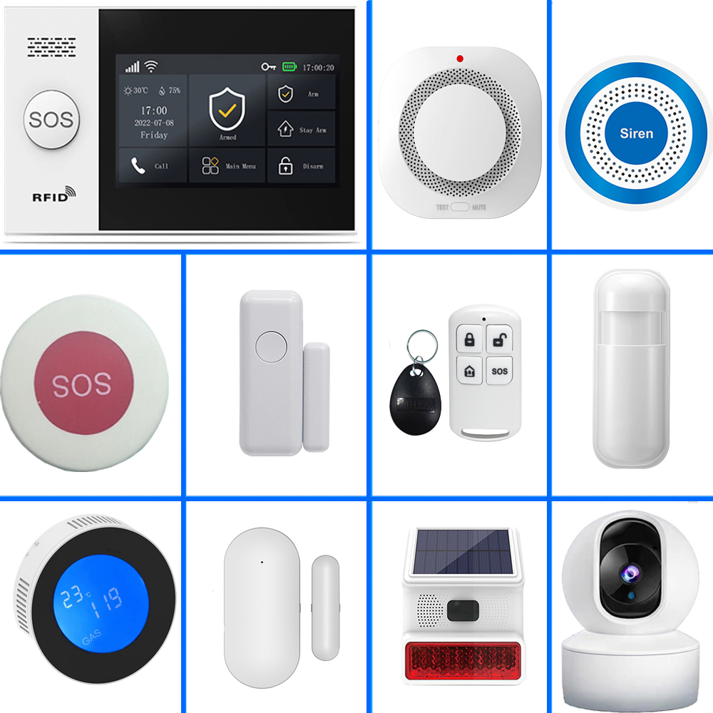 Sim Gsm Alarm - PGST 4G Tuya 스마트 홈 경보