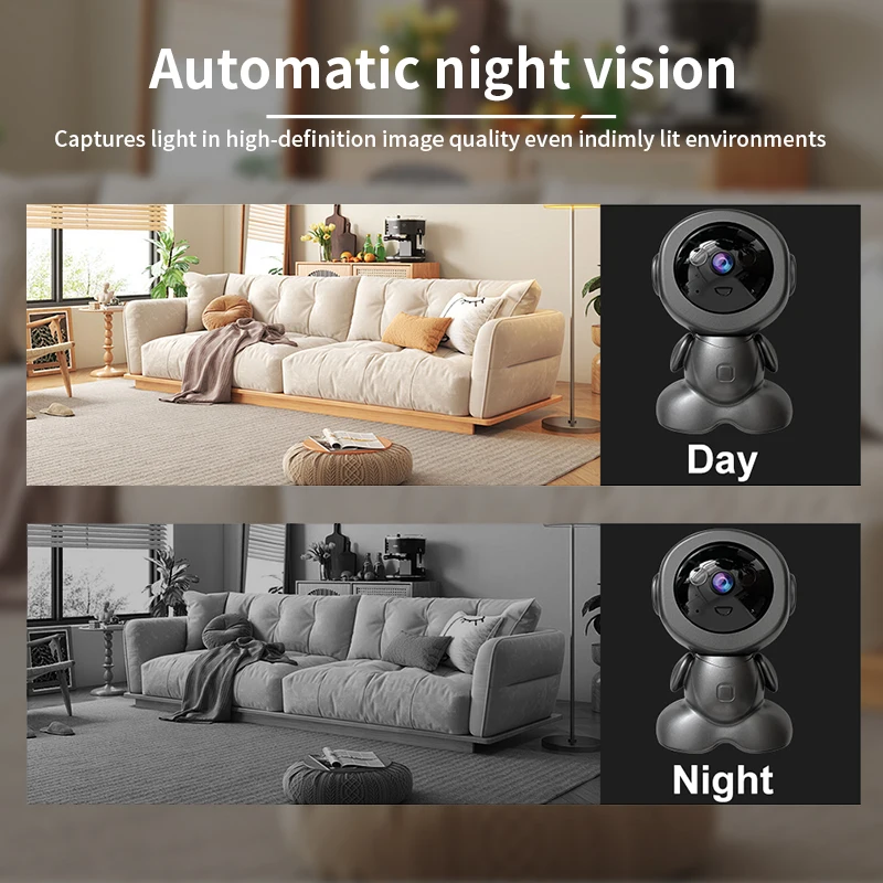 8MP 와이파이 감시 로봇 카메라 PTZ 보안 베이비  - Home Security Robots 리뷰 및 가격