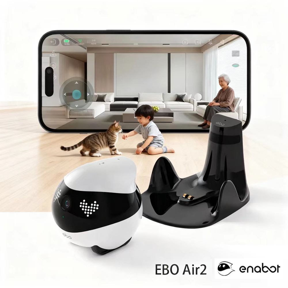 에나봇 EBO AIR 2 동반 로봇 2K 홈 보안 애완 - Home Security Robots 리뷰 및 가격