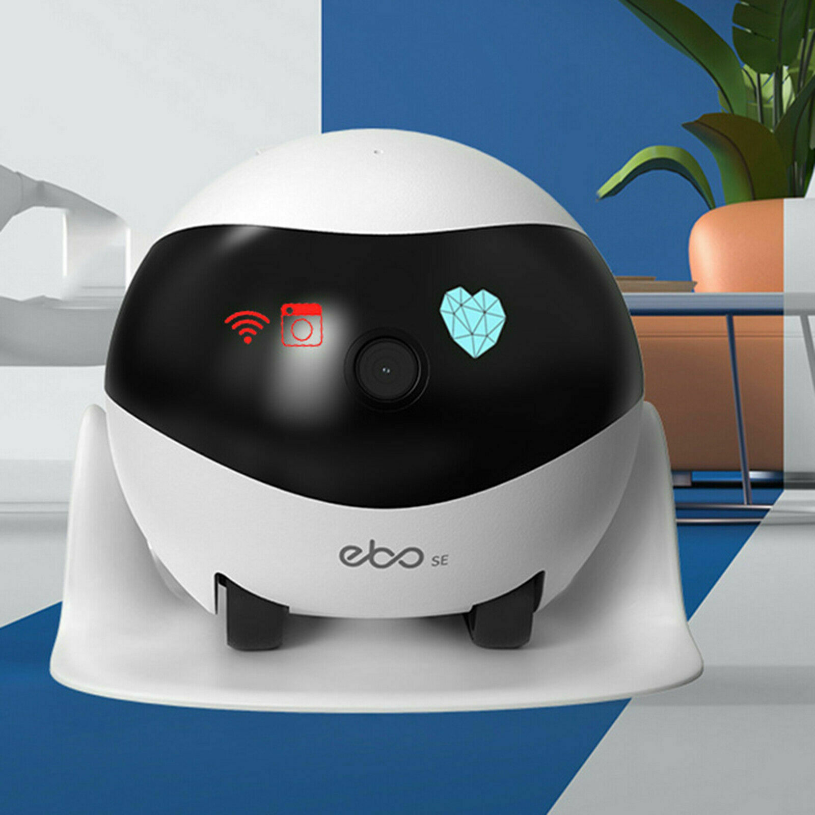 EBO SE 스마트 홈 로봇 동반자 보안 카메라 108 - Home Security Robots 리뷰 및 가격