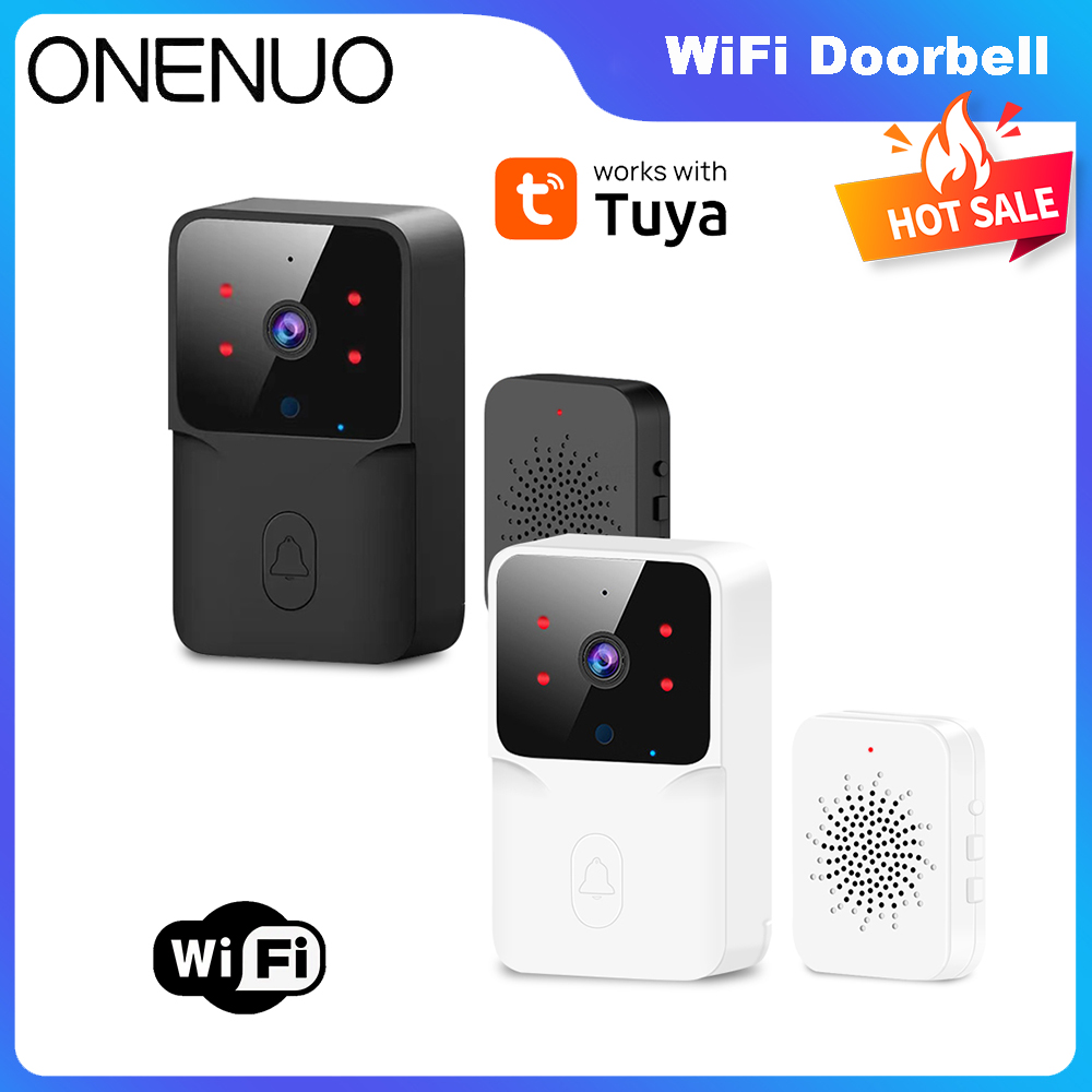투야 와이파이 비디오 초인종 무선 HD 카메라 IR 알 - Home Security Front Door Camera 리뷰 및 가격