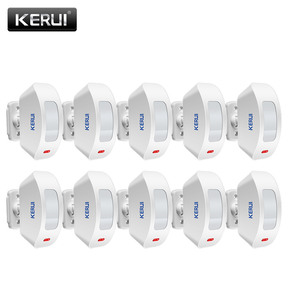 KERUI 무선 커튼 적외선 감지기 창 PIR 모션 센 - Sim Gsm Alarm 리뷰 및 가격