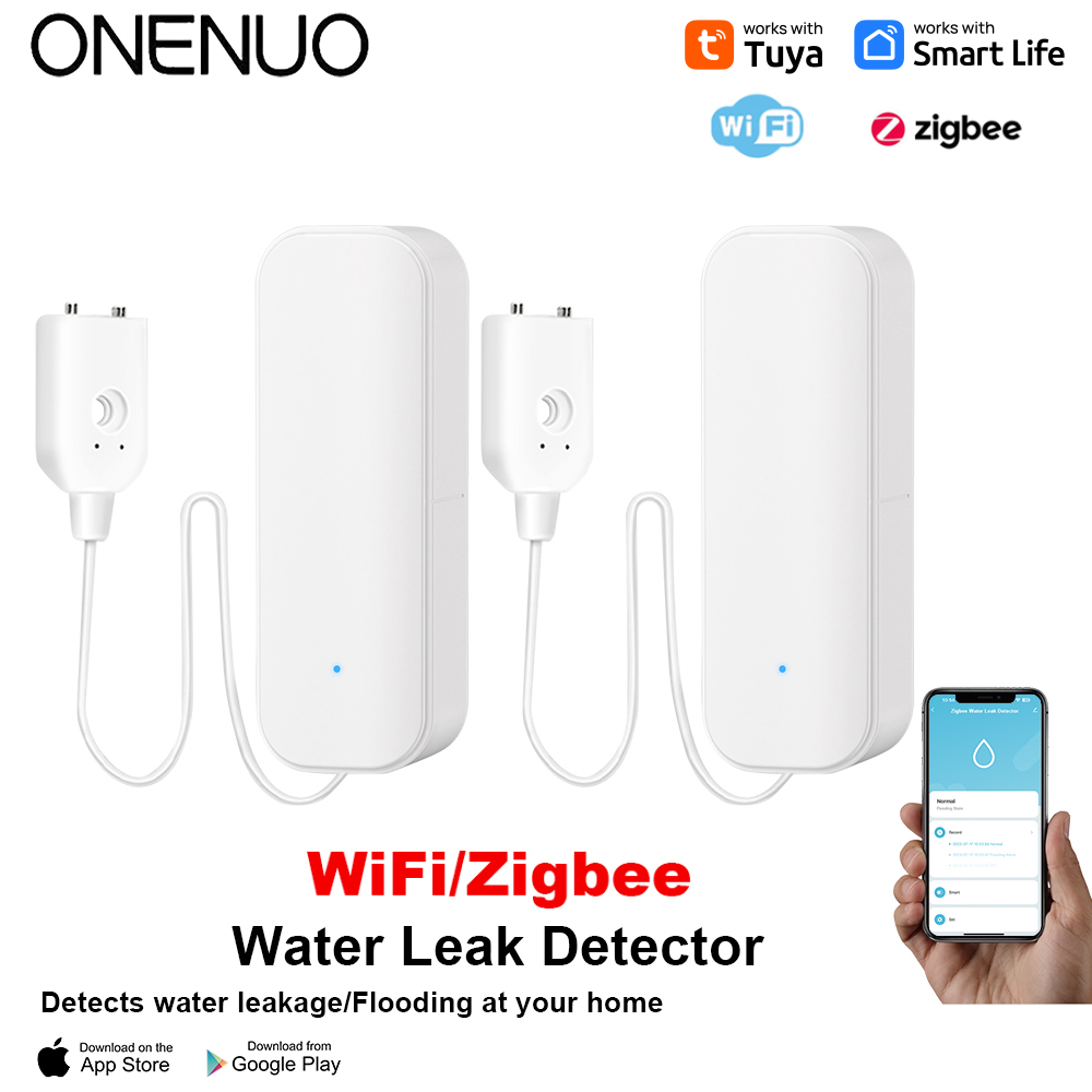 WiFi/Zigbee 워터 센서 Tuya 누출 경보 홍 - Sim Gsm Alarm 리뷰 및 가격