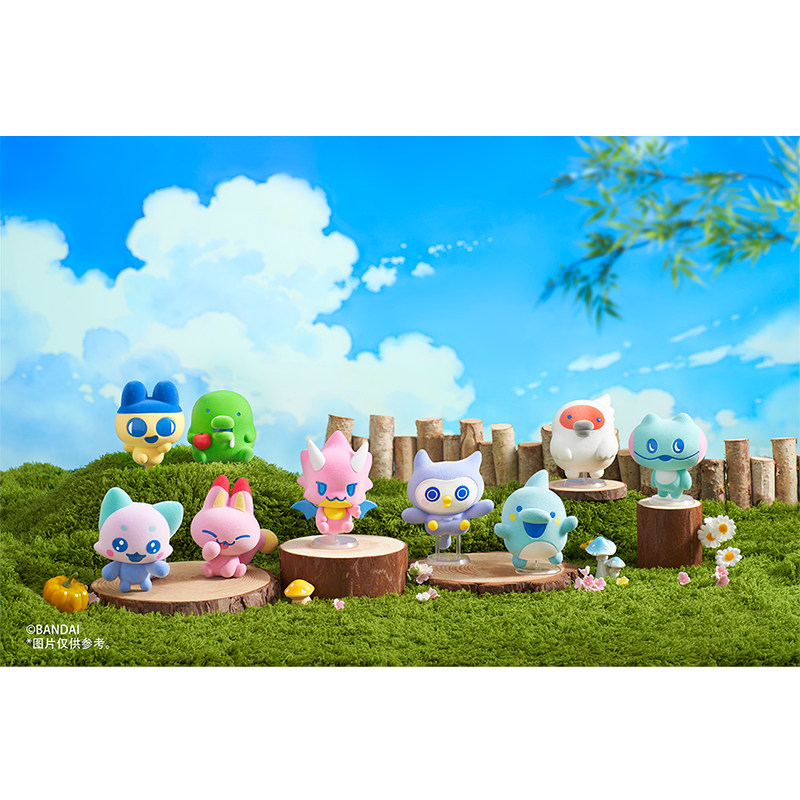 반다이 귀여운 다마고치 플록드 피규어 블라인드 박스,  - Home Security Items 리뷰 및 가격